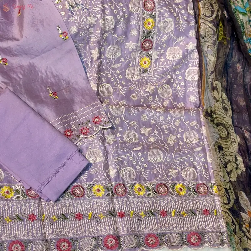Embroidery Boutique Georgette Dupatta (Pure)