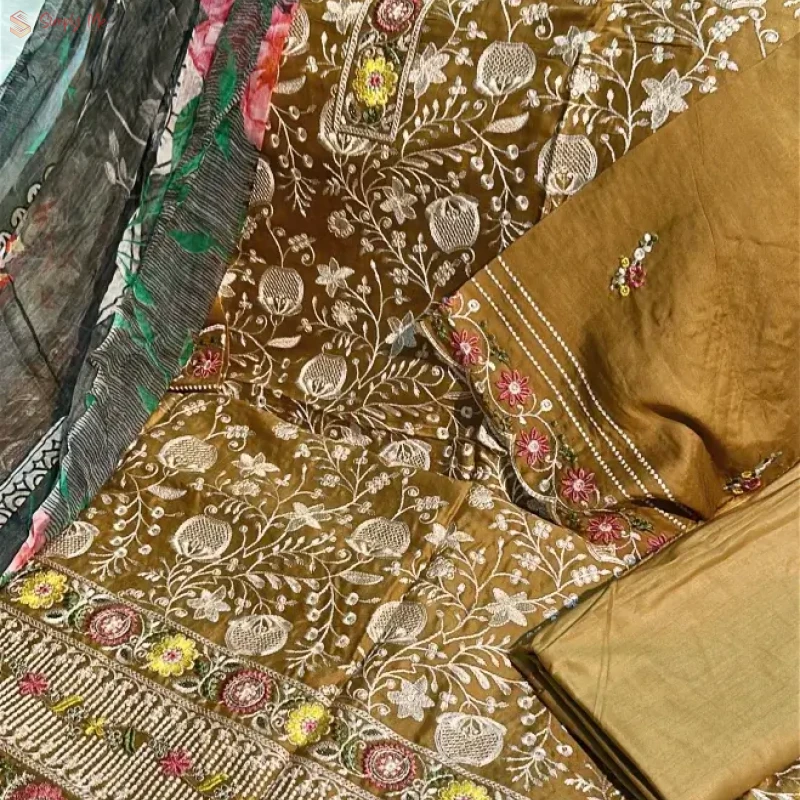 Embroidery Boutique Georgette Dupatta (Pure)
