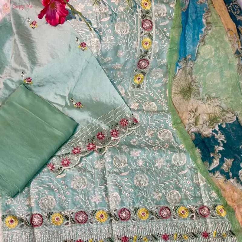 Embroidery Boutique Georgette Dupatta (Pure)