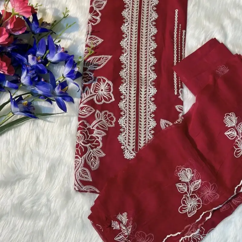 Laser Cut Exclusive Three Piece